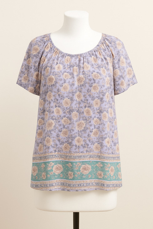 Lauren Conrad Tops - Lauren Conrad Top L Boho Cottagecore Peasant Garden Romantic Soft Surrounding